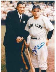 YOGI BERRA: Branch Rickey, when he was general manager of the Cardinals, told me that I d never be a ballplayer. I d be a Triple A ballplayer, that s about it.