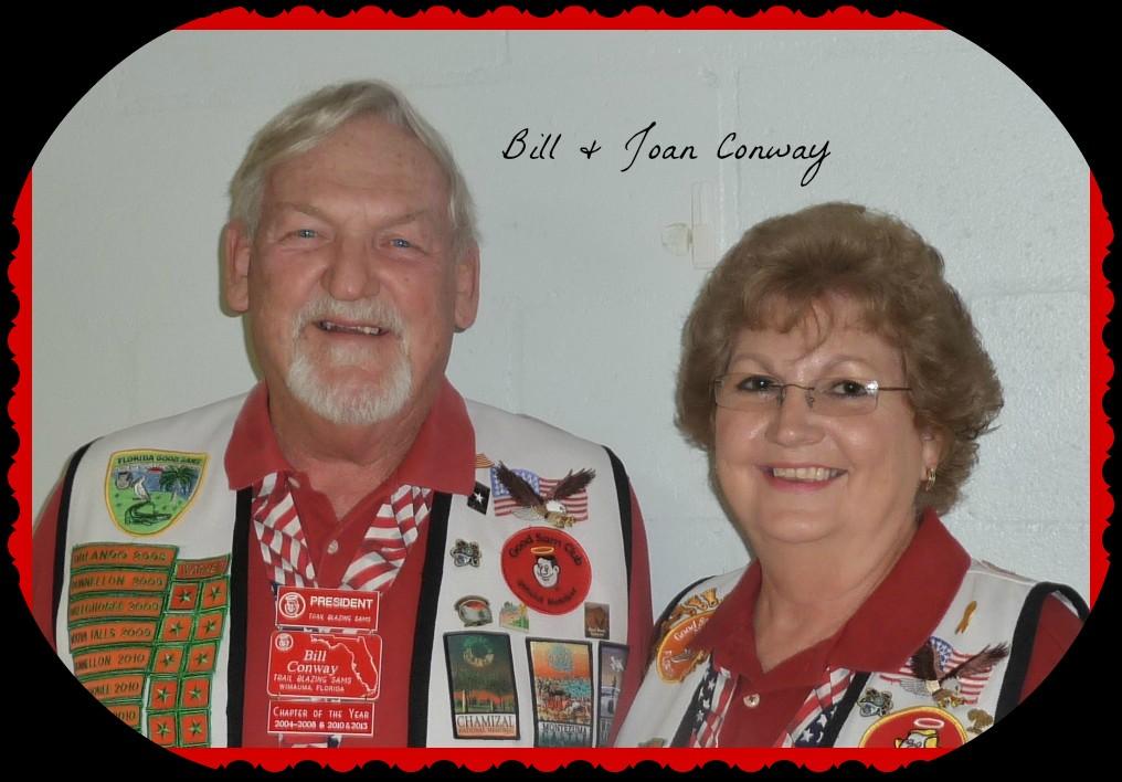 TWO OTHER OF OUR MEMBERS Bill and Joan Conway volunteered to be the liaison for