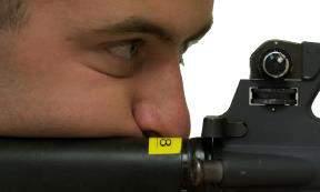 e. While live firing it is important that your head and the rifle move as a single unit during recoil.