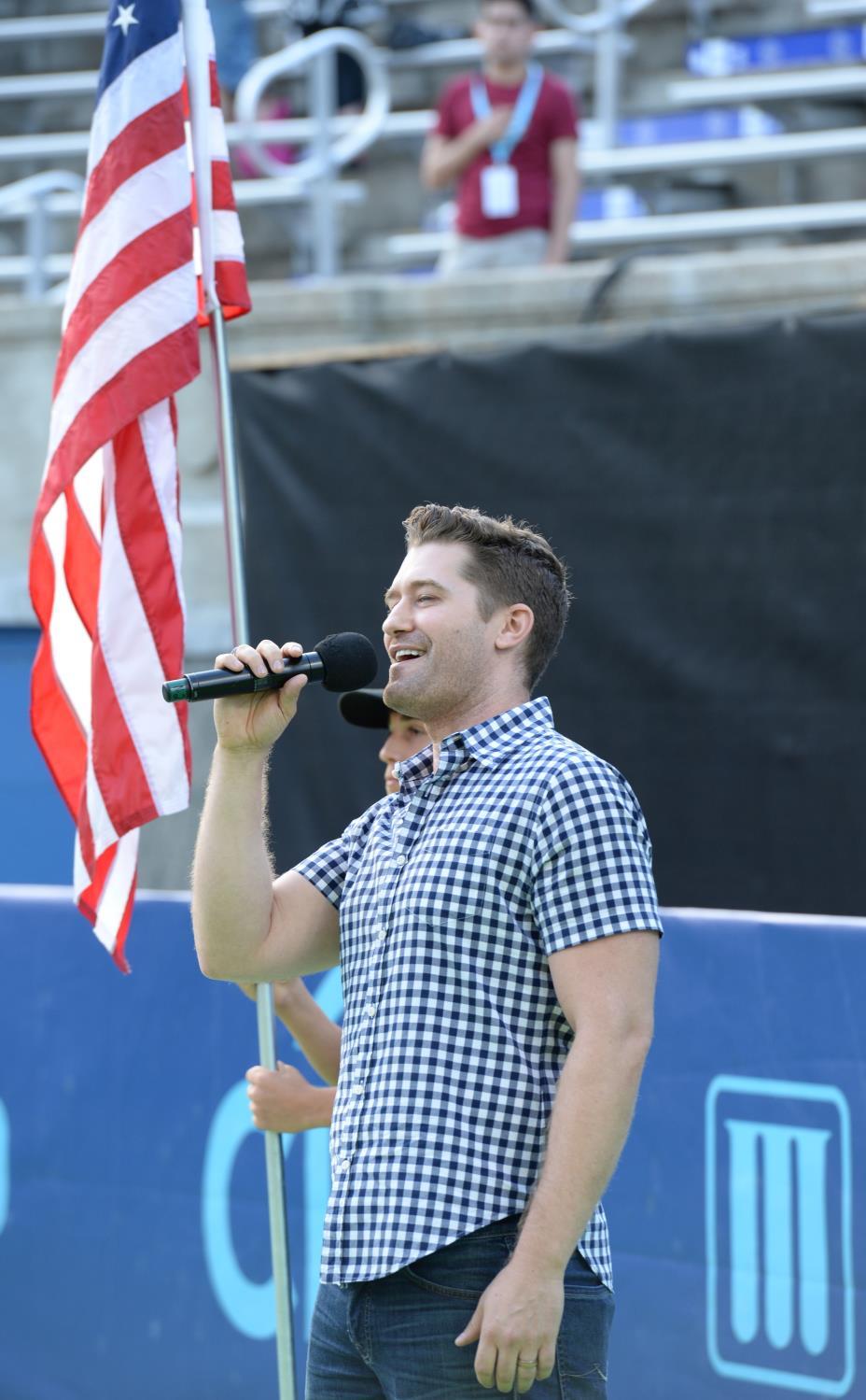 Celebrity Appeal 2016 Appearances Included: Special national anthem performances by: Tony, Emmy and Golden-Globe nominated star Matthew Morrison Hamilton s Sydney James Harcourt Tony Award