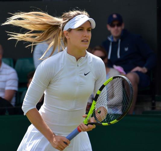 5,000 aces during his career. Eugenie Bouchard Top ranked WTA tennis player, Bouchard is the first Canadian to reach a Wimbledon Final.