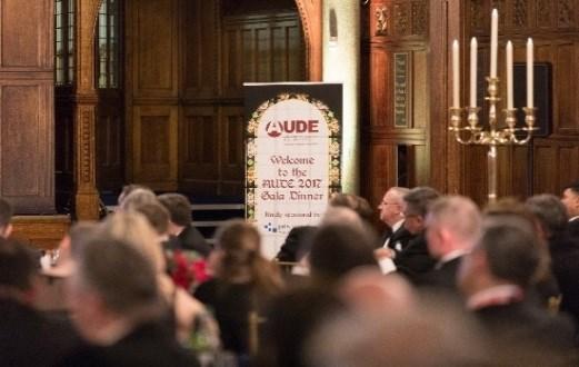 Please note the AUDE Awards will take place this evening and there will also be a sponsor for these (see separate document for details).