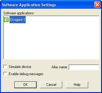 Using the System Figure 3-6 Software Application Settings Dialog 5. Click Add Device to add the mass spectrometer. a. Select Mass Spectrometer in the Device Type list. b.