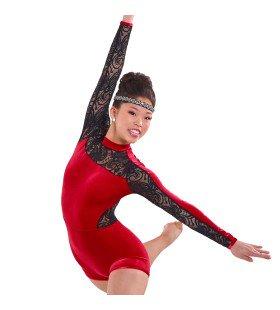 Jazz III (9-12) Miss Chelsey Monday 5:15pm Ride Dance: Ride Cost: $65.00 Costume Cost Includes: Red stretch velvet and lace short leotard with zipper back.