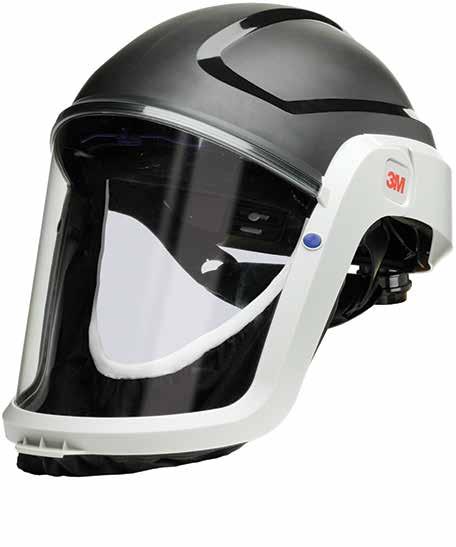 3M Versaflo High Impact Headtop, M-Series With Respiratory Protection The Versaflo M-Series headtops are lightweight, compact and well-balanced and offer integrated eye, face and respiratory