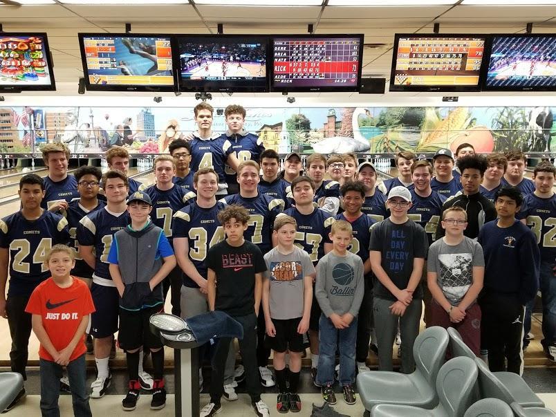 March Community Bowling: The team went bowling inviting