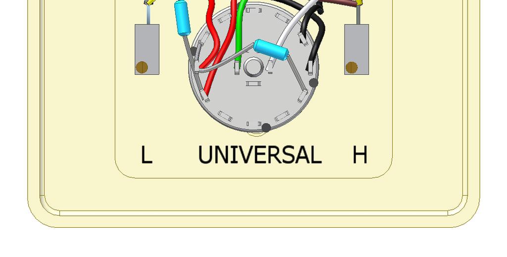 Adjust with the potentiometer so that the ball is in line with the lower mark on the flow meter. 3. Set the knob to H and adjust so the ball lined up to the upper mark.
