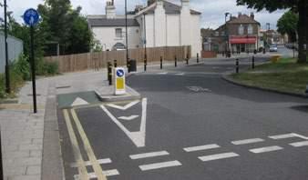 Streets and roads 8 Fig 30 Traffic calming and contra-flow