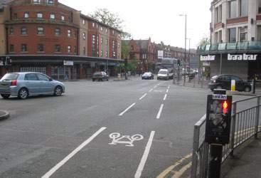 Streets and roads 10 Signalised junctions General considerations Reduce the number of conflicts to a minimum, even if it means taking capacity from other vehicles Cycle safety benefits from focussing