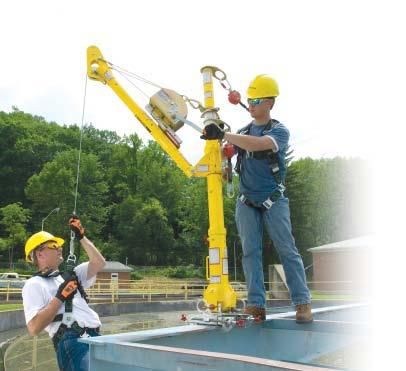 E. Retrieval System The retrieval system is primarily used in confined space applications where workers must enter tanks,