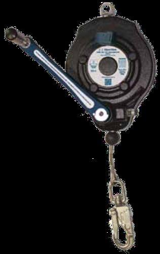 Saverline 50 ft 3 Way Retracting Lifeline This self retracting lifeline offers fall protection when entering