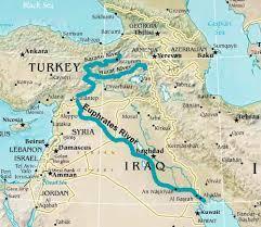 Euphrates River The rivers of SW Asia are important because much of this region of the world is dry and desert or semi-desert.