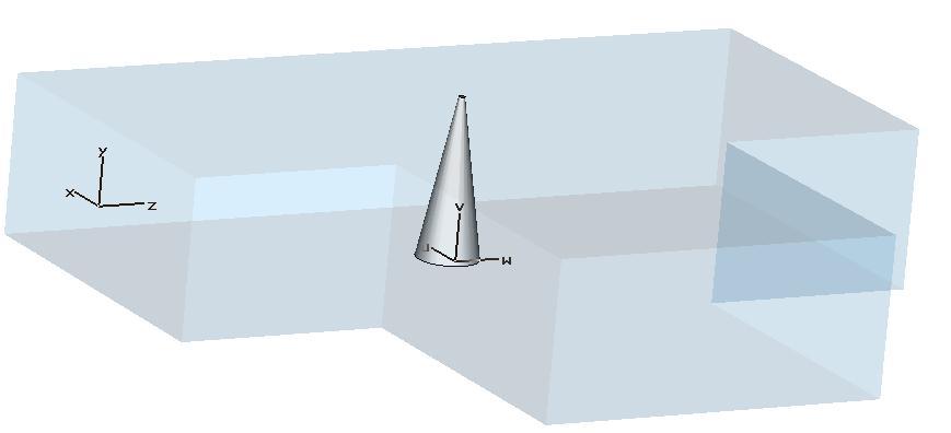 3: Three dimensional view of a Matched H-plane Tee with