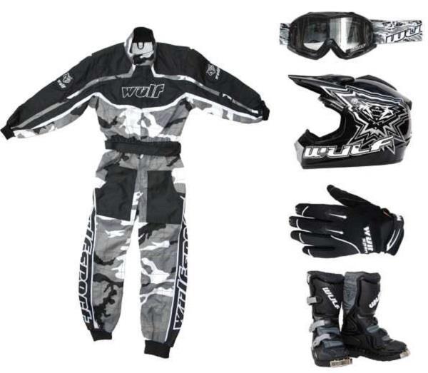 Leathers Only a single piece leather suit is allowed and combination of jackets and trousers is not allowed in racing events. It acts as a protection against crash.