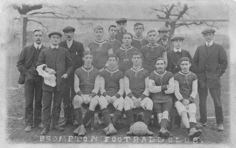 Brompton Football Team 1910-1911 Brompton Football team 1911-1912 Winners of the