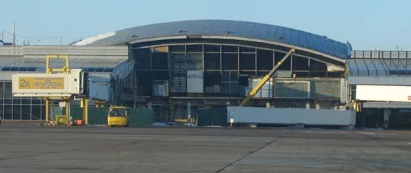 Boryspil International Airport: projects in progress Terminal D construction (capacity: 3 000 passeng. / h) Total Budget: 147.