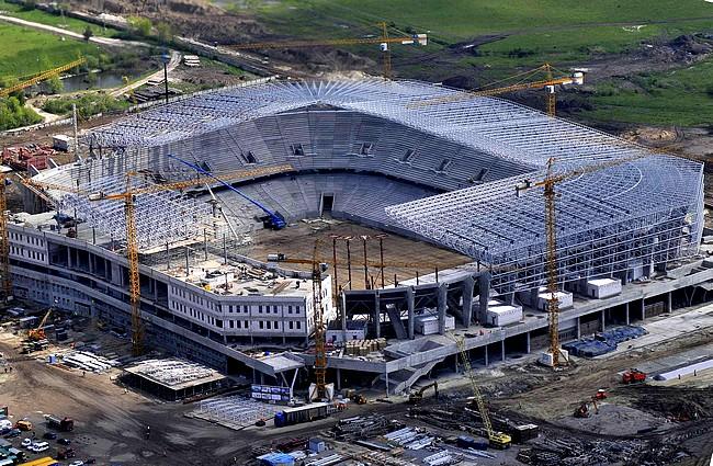 New Lviv Stadium UEFA EURO 2012 spectators capacity: 30 000 Ownership: Nаtional