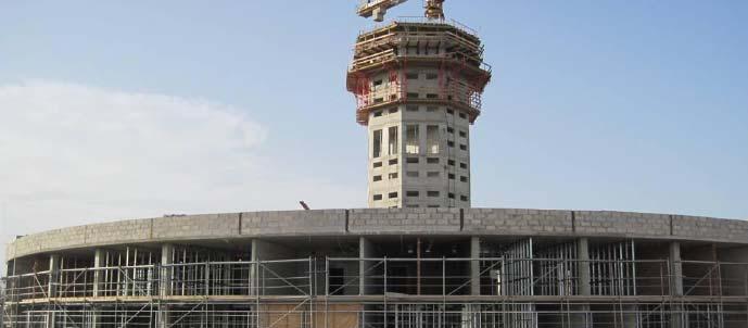 into operation term: July 2011 Construction progress: 45% New terminal construction (capacity: 2 500 passeng.