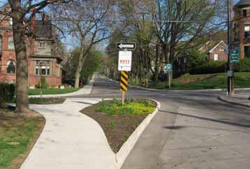 Traffic Calming Consists of physical measures to slow