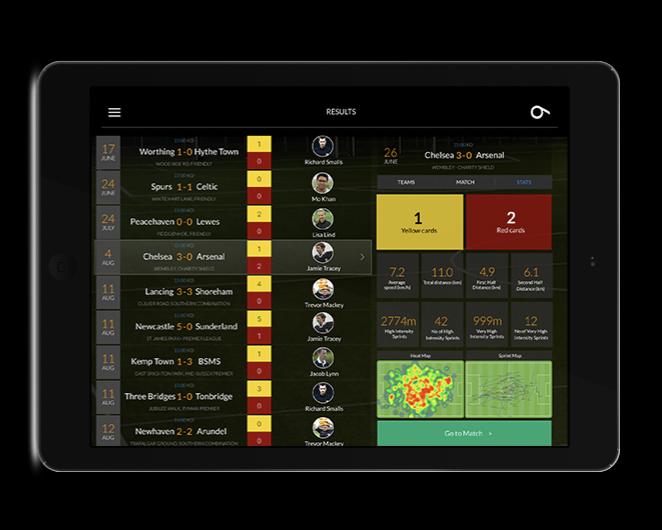 Coach App It allows coaches and mentors to see match data from their referees straight after the game. As soon as referees add fixtures the coach is able to see them on their dashboard.