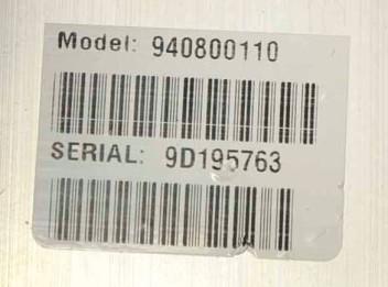 GENERAL INFORMATION AND COMPONENT IDENTIFICATION Recording the Seril Number It is importnt to record the seril number nd model number for future reference.