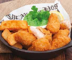 85 114gm x 24 1.21 28.85 091003 West Country Crab Cakes 56g x 24 0.65 15.39 SCAMPI 090554 Arctic Breaded Wholetail Scampi J Sykes & Sons 454gm x 1 5.