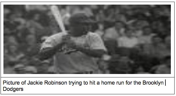 Breaking The Color Barrier One normal day turned into one of the happiest days ever for Jackie Robinson.
