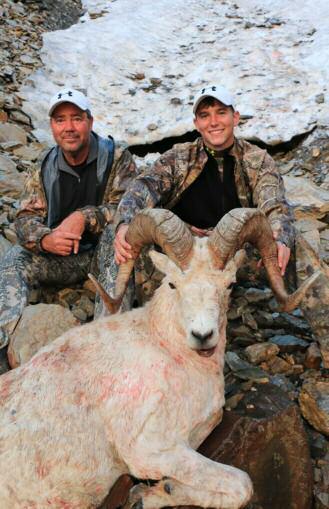 Central Alaska Dall Sheep Hunt #15 Hunt starts out from a comfortable fishing lodge, from where you will be flown into some of the most remote country in the Alaska Range.