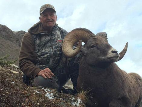 Alberta Bighorn Sheep Hunt #4 This is a classic, 15 day, 1x1 horseback back hunt, in the Rocky Mountains of western Alberta. Tags are guaranteed through the outfitter. Only four available each year.