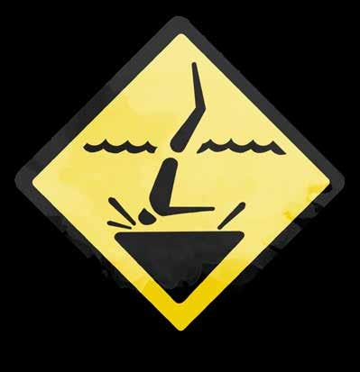 STAY WATER SAFE ON INLAND WATERWAYS WORDS OF WARNING KNOW WHAT THE SIGNS MEAN!