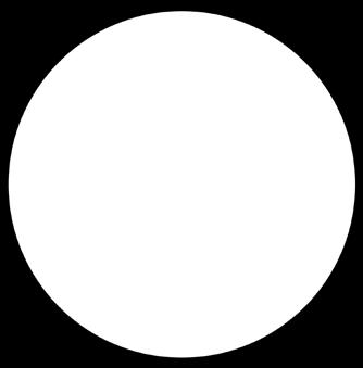 Round - Blue - With white symbols or shapes.