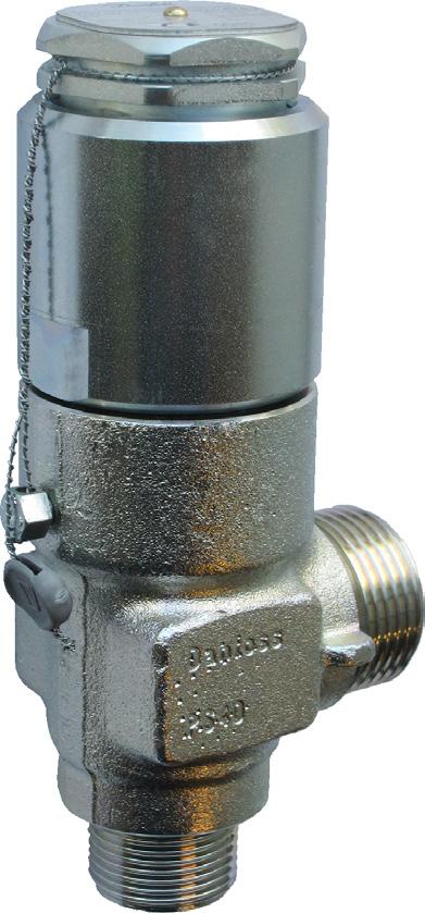 Data sheet Safety relief valves Type BSV-8 BSV is a standard, back pressure independent safety relief valve, especially designed for protection of small components against excessive pressure and as a