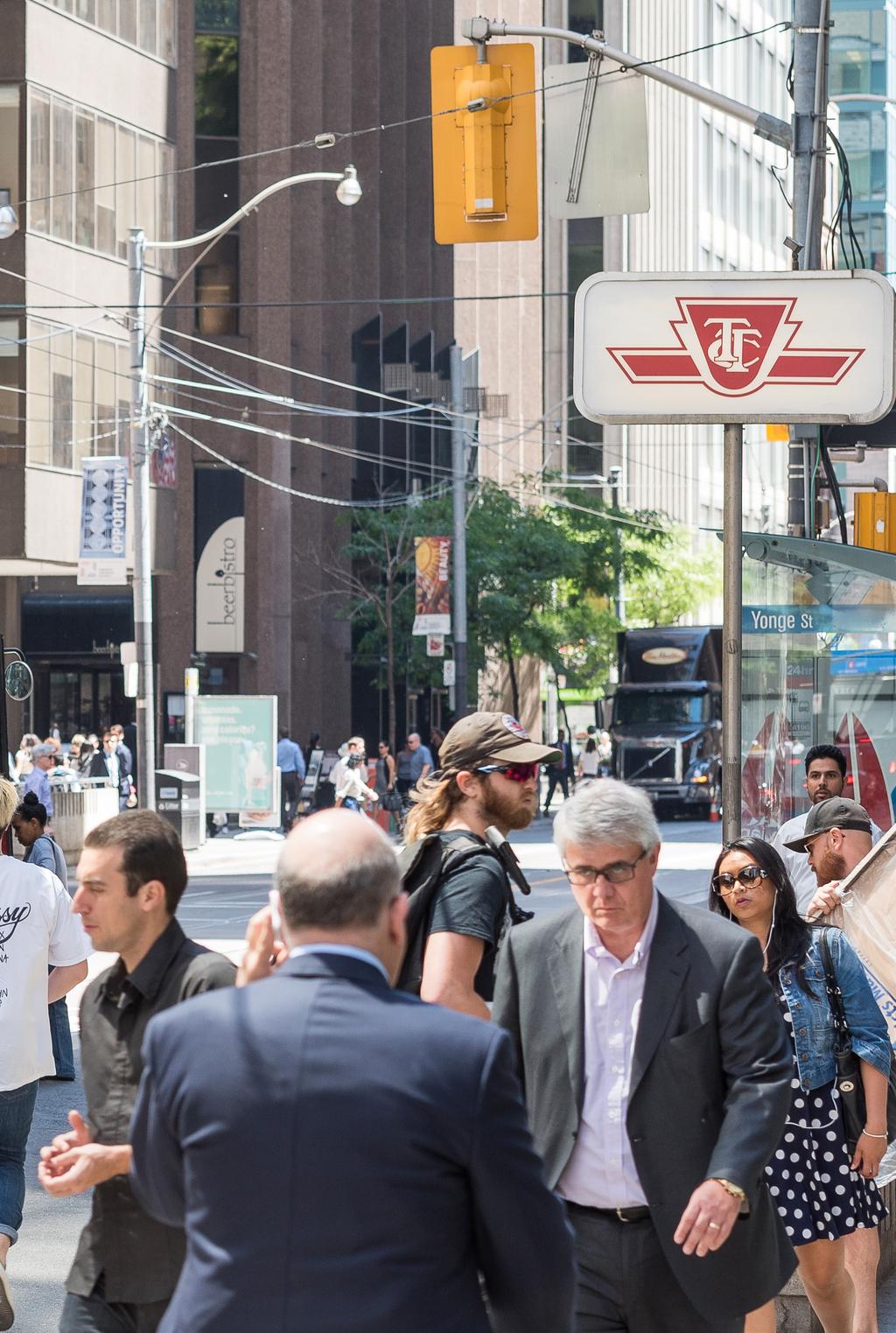 25 years from now The population of Toronto will have increased by more than a million people. The downtown core will be twice as crowded. Our city will be even more culturally diverse.