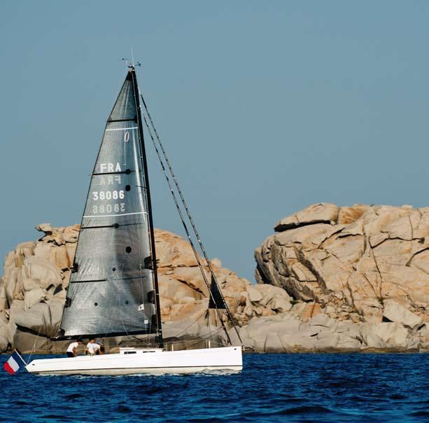 Pleasures of sailing Cruising Easy to handle Code 0 is suitable for reduced sailing crew or family