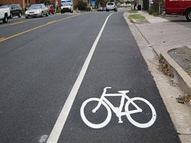 Many jurisdictions have bicycle lanes for the exclusive use of bicyclists Even though