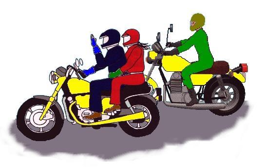 Sharing the Road with Motorcycles Motorcycles and their riders are smaller in size and are easily hidden and harder to see in the traffic mix Motorcyclists tend