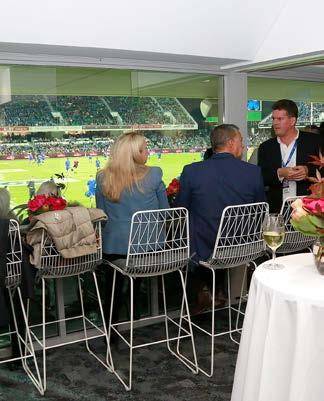 WESTERN SUITES A Western Suite is the ultimate premium match day hospitality experience, offering the intimacy and comfort of