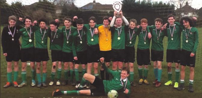 Football News The year 10 boys reached the final of the district cup for the second year in a row and played Haileybury Turnford yet again in a very close match.