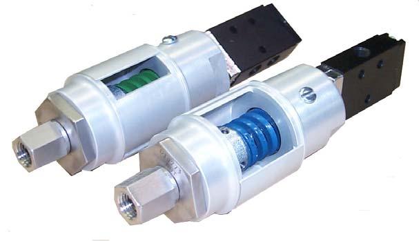 APS AIR PILOT SWITCH VALVE The APS Air Pilot Switch consists of a high pressure sensor operator connected directly to a three-way air valve that can be operated either normally open (passing air) or