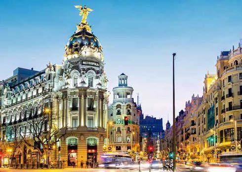 Spain Madrid No city on earth is more alive than Madrid, a beguiling place whose sheer energy carries a simple message: this city really knows how to live.