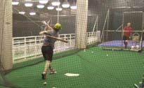 Your group can take corporate batting practice on the field and warm