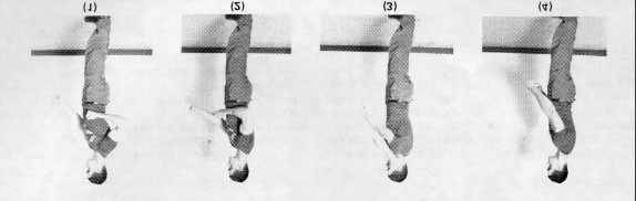 Figure 6-18 Downward Block Sequence TRAINING METHOD FOR DOWNWARD BLOCK 37. Assume the open-leg stance of the natural position. 38.