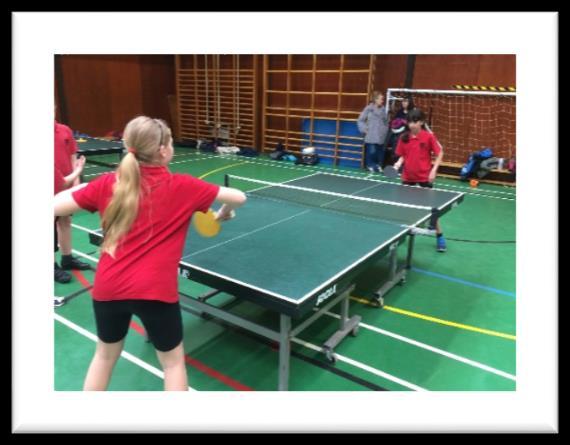 Table Tennis Year 5/6 pupils were offered the chance to take part in a table tennis tournament at break and lunch times during this term and a high number decided to do just that.
