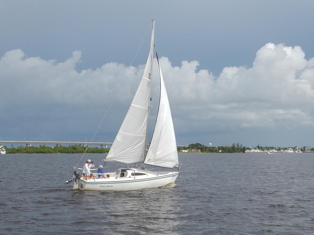 Saint Lucie Sailing Club The Log Volume 45, Issue 8, September 2018 Incorporated April 4, 1975 From the Commodore The Dog Days Of August certainly lived up to their name this year.
