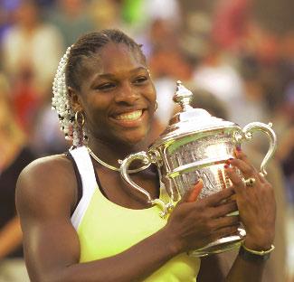 winner Serena loved her sister, too. But Serena also loved to win tennis games.