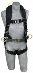 ) Nylon web, no metal above waist, front and back web loop, pass-thru buckle legs, leather insulators (SIZE X-LARGE) 1110754C Small 1110750C