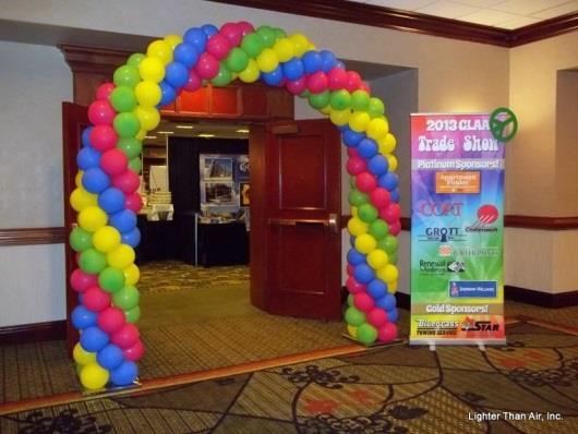 Balloon Arches: Solid Frame Arch Great for photo backdrop,