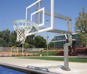 Acrylic 3/8 Backboard At Official 10 Height Provides 2 8 Play Area Between Backboard And Ballast Base Adjustable From 7 to 10