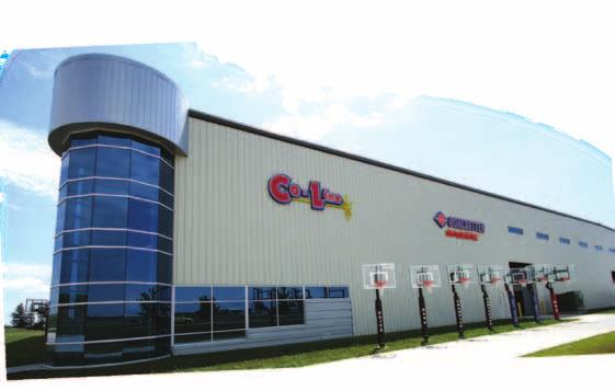 ProudlyMade in the USA Located in rural Iowa, Goalsetter Systems is housed in a state-ofthe-art