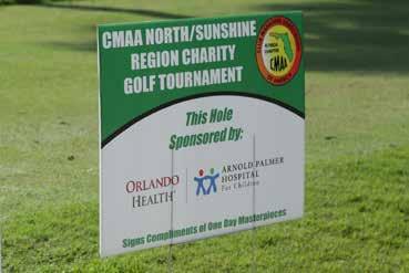 Tee Sponsor - $200 On September 17th, golfers of all skill levels will unite to play 18 holes on one of the best